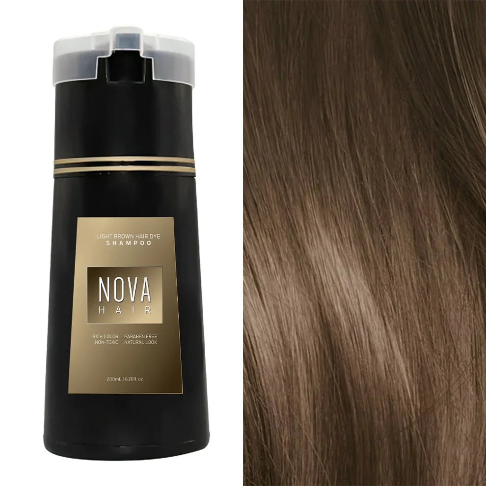 Shampoo de tintura instantânea NovaHair™