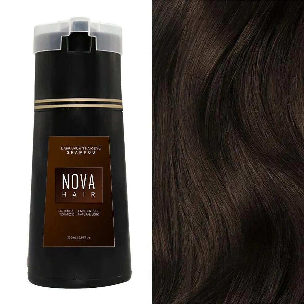 Shampoo de tintura instantânea NovaHair™