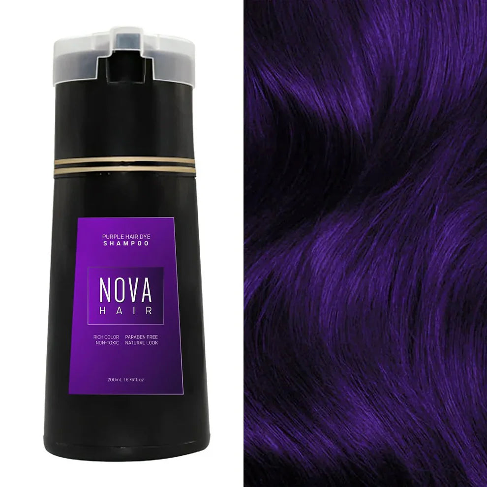 Shampoo de tintura instantânea NovaHair™